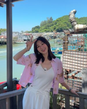 Samantha Ko Instagram - 大澳一日遊☀️🌻🍊🩵

#sammko