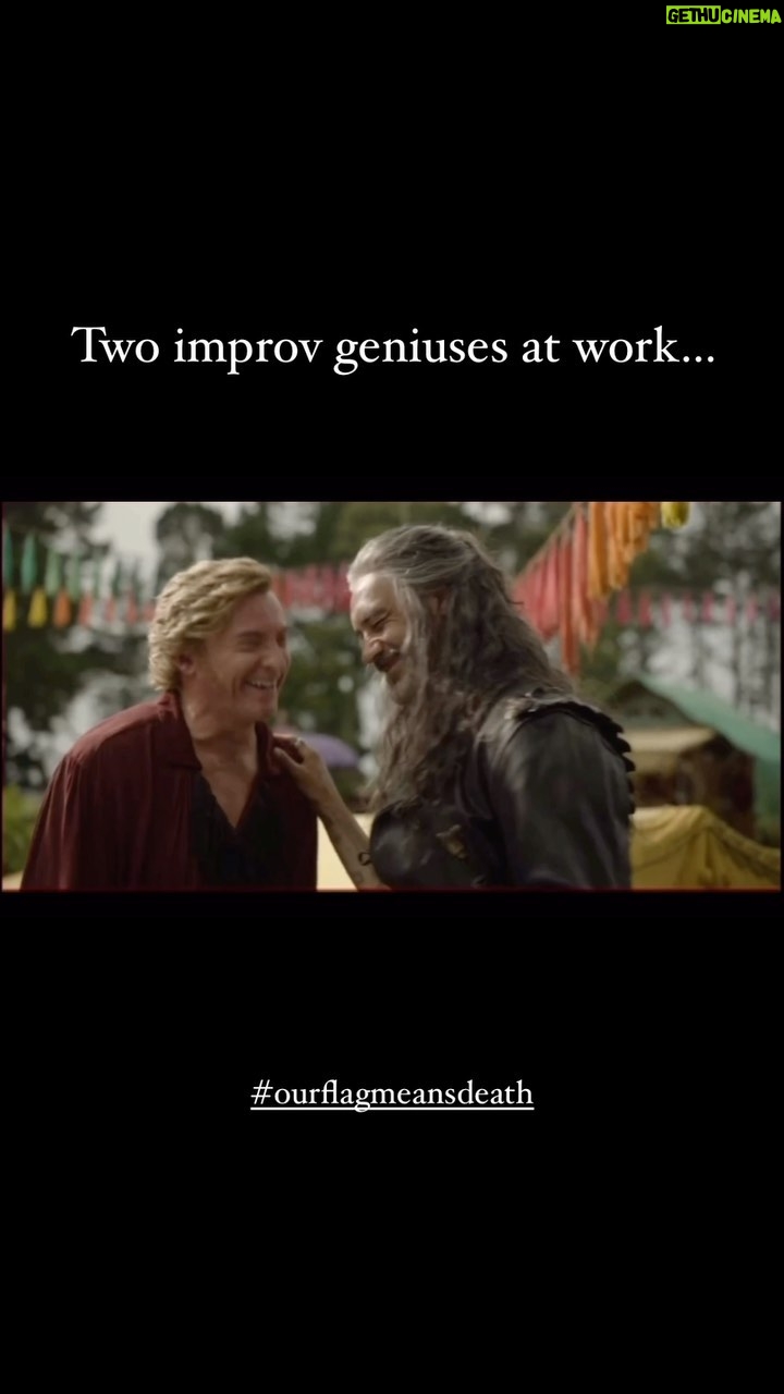 Samba Schutte - 42.6K Likes - Last bts scene drop🏴☠️ Watching these two geniuses improv was magic😅❤️
#ourflagmeansdeath #tangynzangy #leathernsilk