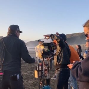Samba Schutte Instagram - Today’s Crew Shoutout: the genius @dvidjenkins aka our father and creator🏴‍☠️ What to say about the man who gave us this epic show, redefined the pirate genre, broke records, made history and created a classic for all times☠️ It was such a joy watching him get excited for every little aspect of his show coming to life, while looking cool all along⚔️ I love you brother and I’m eternally grateful🫡❤️ 
#OurFlagMeansDeath #ofmd #ofmdseason2 #bts