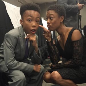 Samira Wiley Instagram - HBD to the kid. Luh you, ‘Sant. 😉
