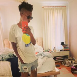 Samira Wiley Instagram - Somebody wan come clean my room, so I can go meet the homies?
