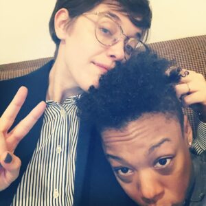 Samira Wiley Instagram - When the eyebrows need a trim but she still luh u. 👀