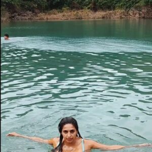Sandhya Shetty Instagram - My Travel Passion, shooting for a travel show and loving it #Trippytraveller ❤️ #Goa #travel #traveldiaries ❤️
#Sandhyashetty #Nofear 
#actor #supermodel #internationalspeaker #CommonWealthKarateChampion2015 #style #fashion #womenpower #fitness #happy #talent #emotions #films #actorslife #bollywood #hollywood #Dharavibank #coronapapers #mylifemyrules ❤