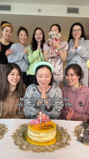 Sandra Kwon Instagram - Hold up ….. 🧐🧐🧐🧐 
I guess I need it in my life 😭 #besties #drama #birthdaywish #hbd