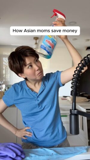 Sandra Kwon Instagram - How Asian moms save money 😭 #koreanmom #asianmom