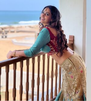 Sanjana Singh Instagram - Shooting at #karakal