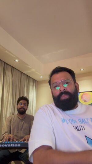 Santhosh Narayanan Instagram - ❤️