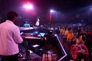 Santhosh Narayanan Instagram - We made history together my dearest fam. It was so emotional to connect with all 30000 of you. Thank you for your love and the long pending dream of arena shows in South India begins here. More power to you all. Will never forget this. Love you to the moon and back ❤️❤️❤️❤️❤️. 📸 @gajanbalan