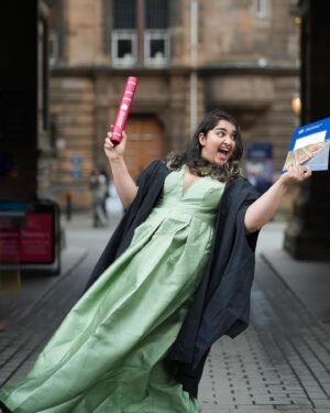 Sanusha Instagram - As I was sitting in the beautiful McEwan Hall waiting for my name to be called in the ceremony, I remembered the girl who came in to this country, far away from all that she has ever known, with so much hopes, dreams and aspirations. The 2 long years of struggles, wanting to give up, the feeling of missing home, crying, sleepless nights, a lot of part-time & full-time jobs, hardwork, the health issues, the stress, each & every emotion I have gone through, I know has paid off finally. Thank you God, for always being my core strength and guiding me through. A million thanks to my family, who stood up as a rock for me, as my biggest support system. Know that without you telling me to keep going, your trust in me, your prayers, and immense encouragement, I’m sure I wouldn’t have reached where I am today, be it studies or my career. So this is for you.. Anthosh, Amma @__santhosh_usha__ and @sanoop_san_ , my kindest, most loving and my greatest friend and who clapped the loudest for every winning that I made, my family, this achievement is dedicated to the three of you 🫂❤️ Special thanks to @rojin__thomas Chettan, for being the big brother & biggest supporter I could ever ask for. Thanks to all my friends for being there for me whenever I needed it the most, you guys made life a lot easier for me, and it’s your trust in me that gave me strength. @amal.sathar.sihaan , Alex, @_namitha_narayanan_ , @musings_reflections_life , @avinashppaul , @favas_pk__ , @shalu_balakrishnan , @ashin_manalumalil , @karthik_bhat_s, I give you this sweet little victory. Thanks to my tutors & classmates who’s been supportive and understanding, and for all the guidance you have given me throughout my educational journey. I can’t thank enough to each one of you who respected my privacy in these two years and gave me enough space & time to share my success in due time that I wanted to. We made it !!🫂
So here it is, I’m happy & proud to let you all know that, I’m an MSc Graduate on Global Mental Health & society, from University of Edinburgh, and I owe this to myself for not giving up,for surviving & achieving what I came here for.. I’m so bloody proud of you, Sanu baby🧿❤️ #graduation