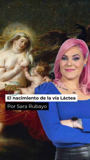 Sara Rubayo Instagram - La astronomía está muy presente a lo largo de toda la Historia del Arte y existen innumerables obras que tienen como tema principal el estudio del firmamento. 

🌌 @sararubayo nos cuenta cómo un chorro de leche del pecho de Juno es el responsable del nombre de la Vía Láctea. 

#FluzoAstronomía