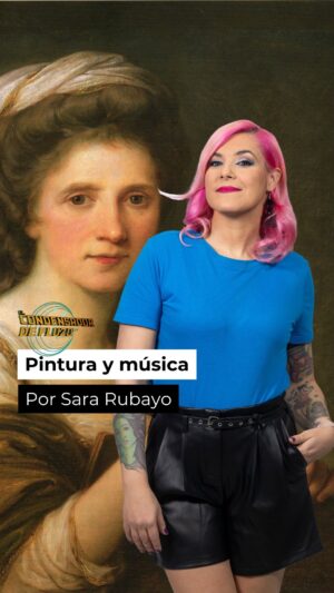 Sara Rubayo Instagram - 🎨🎶 Autorretrato de Angelica Kauffmann vacilando entre las artes de la música y la pintura, dos de las dos grandes pasiones de esta excelentísima pintora muy famosa en Europa.

👉🏻 @sararubayo para #FluzoMúsica
Programa disponible en @rtveplay 
#ElCondensadorDeFluzo