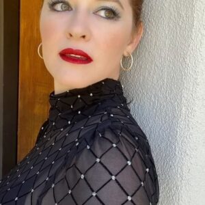 Sarah Drew Instagram - A closer look at my #midnights (or #reputation ) era look for the @taylorswift #erastour ❤️❤️❤️ #swiftie #hannahwasmyphotographer