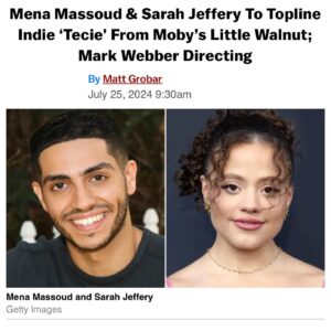 Sarah Jeffery Instagram - !!! what a privilege to use our voices for things that matter to us so deeply and for those without a voice. this team is beyond special @menamassoud @markwebber @moby @linzhicks @ameyrenecasting and so many more magic humans coming together to tell this beautiful story from Moby’s mind. Oh and he’s scoring the film. 🤯 let’s do this 🐷🌱🌸🐶💚
