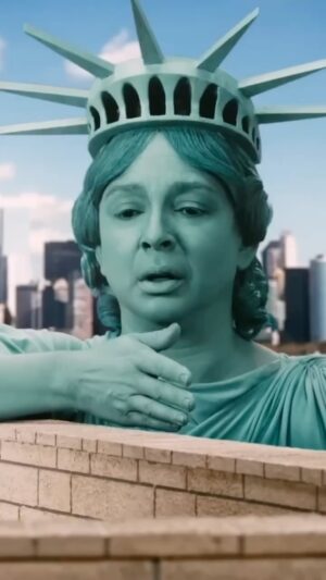 Sarah Silverman Instagram - If the Statue of Liberty was @princesstagram I’d go all the time