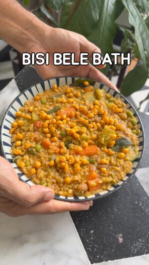 Saransh Goila Instagram - When we cooked this recipe, I wanted to speak about how we should make Indian cuisine proud across the world and how we are going to be a nation that the world will look up to, in the coming decade. But the last 2 days have made us think differently and harder. The fact that we first need to look inwards, make changes… we need to protect and nurture and absolutely ensure that women are safe in our country, only then will we truly be independent. Only then will we prosper and be Incredible India. This Bisi Bele Bath is surely soulful and will give you some warmth. Just like we unite over food we need to unite as a nation and do better. Our women deserve better.