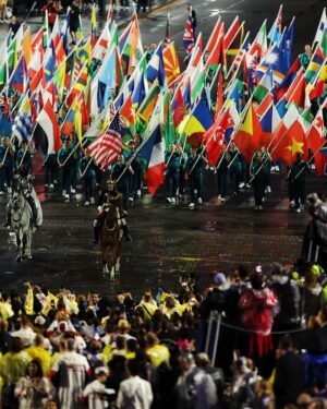 Sasha Alexander Instagram - #openingceremonyparis2024 made us better people today. In the midst of divide, we witnessed what peace & unity look like. Thank you #france & all the incredible creators for this triumphant show! I cried throughout. 🇫🇷@olympics. If you haven’t seen it, find it, watch it, weep.