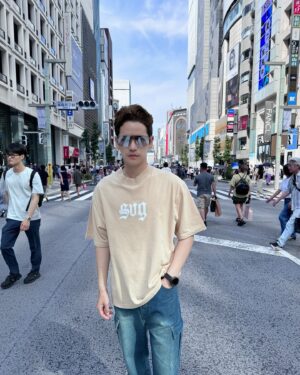 Sattaphong Phiangphor Instagram - Sushi. Sleep. Tokyo. Repeat. 🇯🇵 #ติดเต๋าติดเที่ยว #policelifestyle #audacitywanted #policesunglasses #eyelinkvision