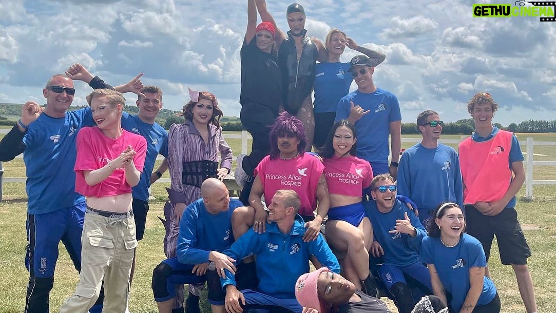 Scarlett Harlett - 3.3K Likes - WHEN I TELL YOU this was one of the most exhilarating, frightening, emotional and magical days of my life, SKYDIVING looking like AMELIA EARSHART for The Princess Alice Hospice! 😂✈️ (@pahospice)
This was a particularly special day for me, not only because it was in aid of a charity that cares for people like my late mum to ensure dignity and a good quality of life, but because something so special happened that I will truly remember for the rest of my life.
You see when I found out my mum’s heart has stopped and she was being resuscitated, I was trapped in a car. I couldn’t do anything by stare out of the window, filled with dread and despair. It was at that moment gazing out the window, two rare fire rainbows appeared in the sky above me side by side. I knew in that moment the universe was telling me it was time..
Well you can only imagine my surprise, when at the moment I jumped from the plane and landed, I look up at the sky to find another fire rainbow floating above me. You can see glimmers of it in some of the pictures I’ve posted. I knew in that moment that my mum was not only watching over me, but she was there with me as I floated through the clouds 💔🌈
I can’t express how thankful I am to the @pahospice and @goskydiveuk for allowing me to have this amazing experience. I will remember it forever. IT WAS TRULY MAGICAL! ♥️🌈