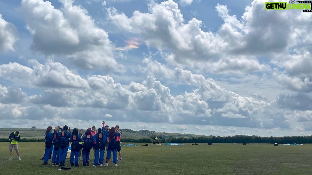 Scarlett Harlett - 3.3K Likes - WHEN I TELL YOU this was one of the most exhilarating, frightening, emotional and magical days of my life, SKYDIVING looking like AMELIA EARSHART for The Princess Alice Hospice! 😂✈️ (@pahospice)
This was a particularly special day for me, not only because it was in aid of a charity that cares for people like my late mum to ensure dignity and a good quality of life, but because something so special happened that I will truly remember for the rest of my life.
You see when I found out my mum’s heart has stopped and she was being resuscitated, I was trapped in a car. I couldn’t do anything by stare out of the window, filled with dread and despair. It was at that moment gazing out the window, two rare fire rainbows appeared in the sky above me side by side. I knew in that moment the universe was telling me it was time..
Well you can only imagine my surprise, when at the moment I jumped from the plane and landed, I look up at the sky to find another fire rainbow floating above me. You can see glimmers of it in some of the pictures I’ve posted. I knew in that moment that my mum was not only watching over me, but she was there with me as I floated through the clouds 💔🌈
I can’t express how thankful I am to the @pahospice and @goskydiveuk for allowing me to have this amazing experience. I will remember it forever. IT WAS TRULY MAGICAL! ♥️🌈