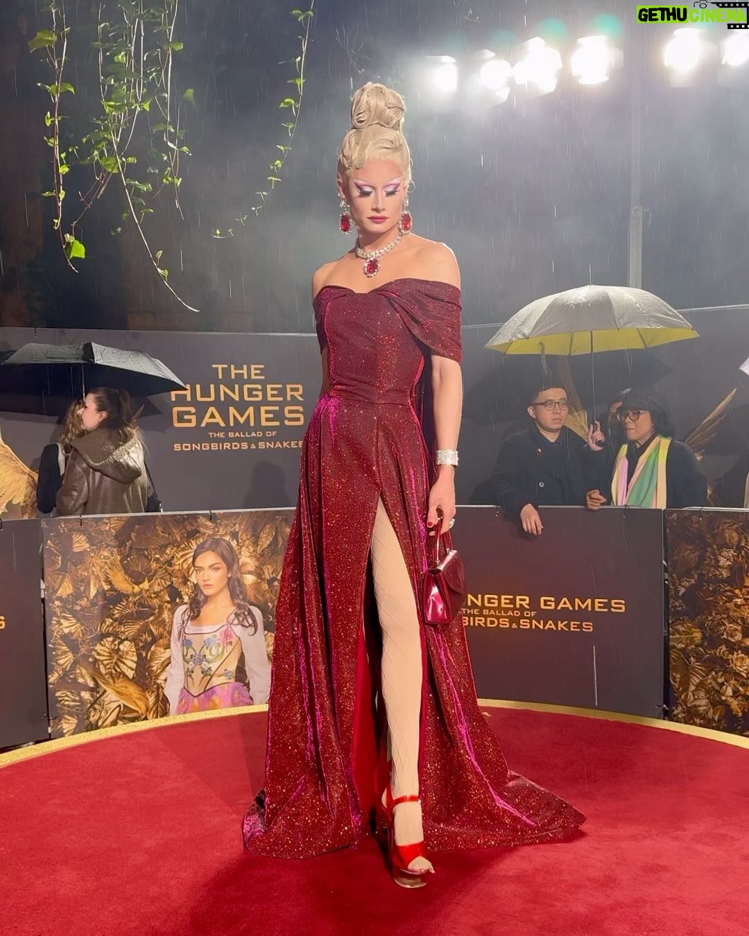Scarlett Harlett - 5.1K Likes - wow, two premieres in two days and how grateful I am to have been invited! I got to have my lil movie star moment at the red carpet for the new @thehungergames movie last night and it did not disappoint! So before you go and see the movie which I highly recommend I need you to see how pretty I felt 🥹♥️ @lionsgateuk #thehungergames @concordemedialondon
dress by the amazingly talented @dylanjoelstudio 🫶🏻