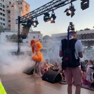 Scarlett Harlett Instagram - 🏳️‍🌈 THE FIRST EVER GIBRALTAR PRIDE! 🏳️‍🌈

Ahhh guys, I can’t even tell you what a pleasure and joy it was to headline the FIRST EVER Pride festival in beautiful Gibraltar. Between the event organisers, supports and even the MAYOR, I felt so loved, welcomed and appreciated 😭💖 (Oh and check the pic of the Mayor and I at the end - I was fully ready to marry him and become queen 🤣🤣)

For everyone who came to show their support, to the millions of people I took pictures with, to ISIS & COCO the OG queens of Gibraltar! You all made it such a special moment for me and I’m so proud to be a part of Gibraltar’s queer history 💖🌈 @gibraltar_lgbtq_committee

Hair: @styledbyvodka 
Dress: @christopherhardcastlecostumier
Shoes: @uk_crystal_queen