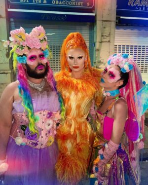 Scarlett Harlett Instagram - 🏳️‍🌈 THE FIRST EVER GIBRALTAR PRIDE! 🏳️‍🌈

Ahhh guys, I can’t even tell you what a pleasure and joy it was to headline the FIRST EVER Pride festival in beautiful Gibraltar. Between the event organisers, supports and even the MAYOR, I felt so loved, welcomed and appreciated 😭💖 (Oh and check the pic of the Mayor and I at the end - I was fully ready to marry him and become queen 🤣🤣)

For everyone who came to show their support, to the millions of people I took pictures with, to ISIS & COCO the OG queens of Gibraltar! You all made it such a special moment for me and I’m so proud to be a part of Gibraltar’s queer history 💖🌈 @gibraltar_lgbtq_committee

Hair: @styledbyvodka 
Dress: @christopherhardcastlecostumier
Shoes: @uk_crystal_queen