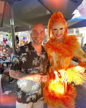 Scarlett Harlett Instagram - 🏳️‍🌈 THE FIRST EVER GIBRALTAR PRIDE! 🏳️‍🌈

Ahhh guys, I can’t even tell you what a pleasure and joy it was to headline the FIRST EVER Pride festival in beautiful Gibraltar. Between the event organisers, supports and even the MAYOR, I felt so loved, welcomed and appreciated 😭💖 (Oh and check the pic of the Mayor and I at the end - I was fully ready to marry him and become queen 🤣🤣)

For everyone who came to show their support, to the millions of people I took pictures with, to ISIS & COCO the OG queens of Gibraltar! You all made it such a special moment for me and I’m so proud to be a part of Gibraltar’s queer history 💖🌈 @gibraltar_lgbtq_committee

Hair: @styledbyvodka 
Dress: @christopherhardcastlecostumier
Shoes: @uk_crystal_queen