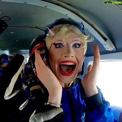 Scarlett Harlett - 3.3K Likes - WHEN I TELL YOU this was one of the most exhilarating, frightening, emotional and magical days of my life, SKYDIVING looking like AMELIA EARSHART for The Princess Alice Hospice! 😂✈️ (@pahospice)
This was a particularly special day for me, not only because it was in aid of a charity that cares for people like my late mum to ensure dignity and a good quality of life, but because something so special happened that I will truly remember for the rest of my life.
You see when I found out my mum’s heart has stopped and she was being resuscitated, I was trapped in a car. I couldn’t do anything by stare out of the window, filled with dread and despair. It was at that moment gazing out the window, two rare fire rainbows appeared in the sky above me side by side. I knew in that moment the universe was telling me it was time..
Well you can only imagine my surprise, when at the moment I jumped from the plane and landed, I look up at the sky to find another fire rainbow floating above me. You can see glimmers of it in some of the pictures I’ve posted. I knew in that moment that my mum was not only watching over me, but she was there with me as I floated through the clouds 💔🌈
I can’t express how thankful I am to the @pahospice and @goskydiveuk for allowing me to have this amazing experience. I will remember it forever. IT WAS TRULY MAGICAL! ♥️🌈