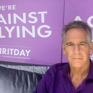Scott Bakula Instagram - I’m proud to celebrate @glaad ‘s annual #spiritday today and join the stand against bullying.
#LGBTQ #CBS #ncisneworleans 
www.glaad.org/spiritday