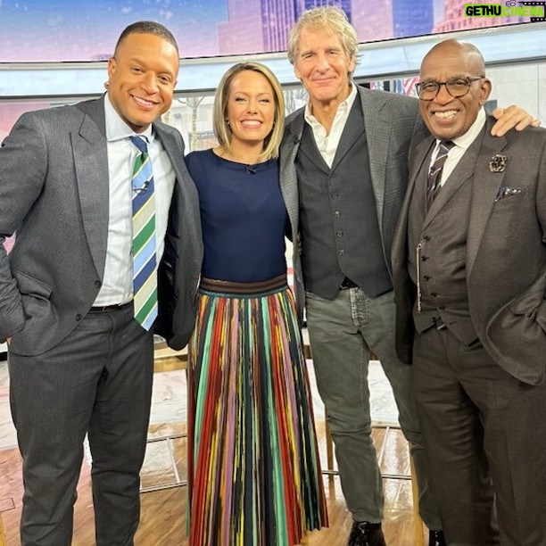 Scott Bakula - 3.2K Likes - Had a great time on TODAY! Thanks so much for having me. @alroker @dylandreyernbc @craigmelvinnbc
