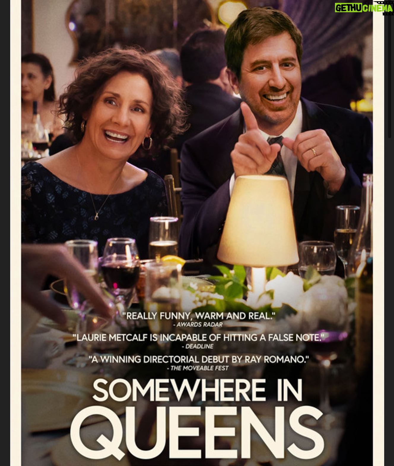 Scott Bakula - 1.9K Likes - Check out my buddies, Ray Romano and Laurie Metcalf in Ray’s directorial debut! Opens this Friday!!