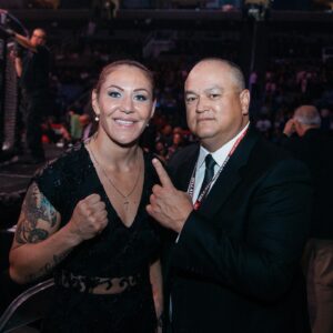 Scott Coker Instagram - Welcome to the family @criscyborg!