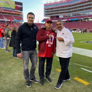Scott Coker Instagram - Thank you for the hospitality @chefmichaelmina @bourbonsteaksc @bourbonpubsc #GoNiners