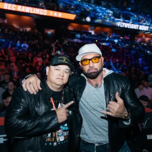 Scott Coker Instagram - Thanks for coming through @davebautista 🤙