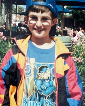 Scott Rogowsky Instagram - #tbt fit check… If I didn’t own @quizdaddys, I’d be a customer 💫  SHOUT OUT AL TOON ✈️