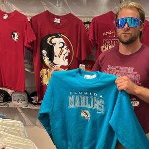 Scott Rogowsky Instagram - If my math is correct, @quizdaddys is closing in THREE WEEKS 🚨 This is your last chance to dance with the most eye-popping, jaw-dropping selection of vintage tees, jackets, hats, jerseys, sweaters, and more (sports cards, posters, magazines, glassware, pins, tchotchkes) that you’ve ever seen! 🤩 AND NOW YOU CAN SCORE THE STUPIDEST OF DEALS: $5 racks, $20 racks, “The Wall of $30 Hats” (2 for $50)   BOGOs with items marked down 50-80%! 😮 We’ll be open every single day (including Christmas!) now through the end of the year, 12p-7p, at 2525 Main Street in Santa Monica. There’s simply no better place for your holiday shopping this year than @quizdaddys my dear, so swing through and become one of the thousands of happy customers we’ve been proud to serve in our short but sweet existence 🎅🕎🥹
.
.
.
#vintage #vintageshop #smallbusiness #shoplocal #holidayshopping #vintagestore #vintagestyle #vintagestores #giftshop #holidaygifts #giftideas #closingsale #sale #storeclosing #liquidationsale