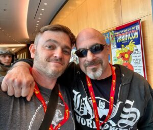 Scott Snyder Instagram - Hanging with my brother from another mother the great @real_greg_capullo at @terrificon_ct ace