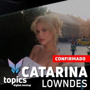 Sea3p0 Instagram - Confirmada 🦋
Estamos muito entusiasmados por anunciar que a @sea3p0 vai estar presente no nosso Digital MeetUp by Topics !

Para ti, que não vais poder estar presente, não te preocupes! Vamos partilhar os melhores momentos e todas as surpresas nas nossas redes sociais @topicschat e @digitalmeetup.pt para que possas viver esta experiência ao máximo, mesmo à distância.

Prepara-te para uma noite épica! Estás pronto para sentir a energia?