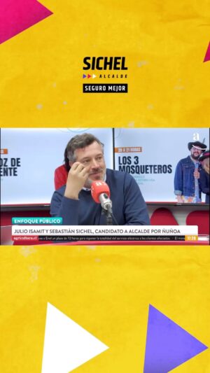 Sebastián Sichel Instagram - Un poco de la entrevista en @radioagricultura con Julio Isamit. Conversamos de las prioridades en los primeros meses dentro de nuestra propuesta por #ÑuñoaSeguroMejor. 

Están son algunas de las ideas.