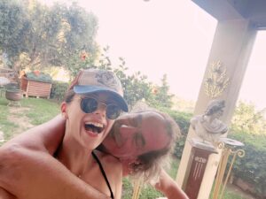 Sera Kutlubey Instagram - 👨‍👧♥️♥️! #TanrılarKatı