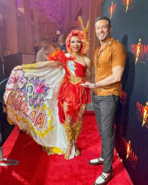 Serena Chacha Instagram - @zacharylevi #shazam is the #champ of superheroes⚡️Thank you for allowing me to share #shablam #serenachacha

@ShazamMovie IS PHENOMENAL, hurry to theaters March 17 @wbpictures @DCofficial #ShazamMovie #FuryoftheGods @HM_Comms

#rupaulsdragrace #friday #movies #dccomics  #captainmarvel #marymarvel