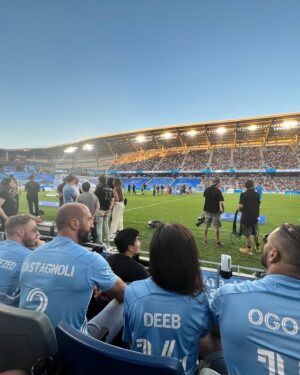 Serena Deeb Instagram - Thank you, @mls for the hospitality last night. The #mlsallstar Skills Challenge was so fun to watch for this group of soccer lovers. Y’all truly inspired us ⚽️