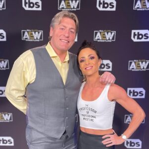 Serena Deeb Instagram - The Lord and The Lady of AEW.

@allelitewrestling