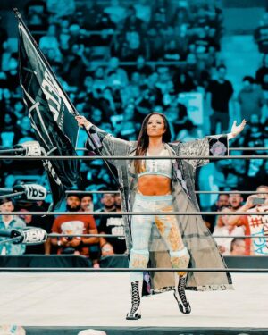 Serena Deeb Instagram - Arthur Ashe Stadium. 1 million dollar gate. 1000 holds. And only one Professor of Professional Wrestling!

@aew 
#aewdynamite💥 #aewgrandslam

📸 @kimberlasskick