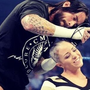 Serena Deeb Instagram - January 22, 2010. 12 years ago today. Damn. Time flies. Hair grows back. & @cmpunk is a pretty good barber.

LFG! @allelitewrestling