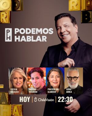 Sergi Arola Instagram - ¡VIERNES DE CONFESIONES! 😮

Cecilia Bolocco, Máximo Bolocco, Pincoya Sin Glamour y Sergi Arola serán los protagonistas de un impactante capítulo de #PodemosHablarCHV 🗣️

Acompáñanos con @jcrodriguezoriginal HOY a las 22:30 hrs. 📺😉