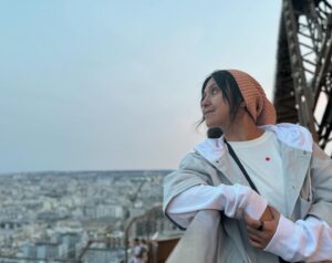 Sevara Nazarkhan Instagram - Paris …Eiffel Tower  f2024  photo by @iman_nazarkhan ♥️♥️♥️