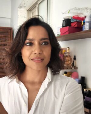 Shahana Goswami Instagram - *UNVEILING & REVEALING*

The dressed up, to the stripped down.. the acceptance that I am all the phases and that I actually love all the phases of me. 

Had a lovely photoshoot with my wonderful sweetheart @mansimao and decided to capture the make up with lenses beautiful, to the make up off with lenses beautiful, to the make up off, lenses off beautiful. 

P.s. I actually really like my dark circle.. I feel they add contour and colour to my face.. 

#lovemeinallforms #beauty #natural #makeup #dressedup #strippeddown #nomakeup #transitions #makeuptransitions
