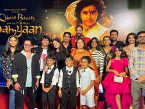 Shaji Choudhary Instagram - Chhota bheem premiere 💕
The perfect entertainment that’s been with us since our childhood 😍

#ChhotaBheemAndTheCurseofDamyaan is coming to the real world in cinemas from May 31st for just 99 RS 💥

Don’t miss the dhamaka ❤️‍🔥

Advance bookings open now! 🎫
- 🔗https://linktr.ee/chhotabheemCOD

#CBCODonMay31 #ChhotaBheem

@chhotabheem @greengoldtv @rajivchilaka @meghacgreengold @anupampkher @castingchhabra @mukeshchhabracc @srinivaschilakalapudi @bharathlaxmipati @yagyabhasin @makaranddeshpandeofficial @missdhillon @raghavsachar @iamaashriyamishra @vijaybinni @dopsuryaa @shajichoudhary @swarnapandey12 @advik_jaiswal_04 @twolittlechamps @isanjaybishnoi @chandrashekhardutta @ariyanaglory @kabir_sajid_2009 @surbhitiwari9 @akkiakshita @kaizy2020 @sravan93 @bhanu_choreographer @pruthvi_action @junaid.editor @sd_junaid @ufomoviez @cinepolisindia