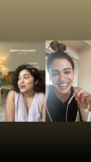 Shalmali Kholgade Instagram - The amazing @daminibhatlach released a very very beautiful song called “hello master!” A while back. I’ve loved it since. So when she did a remix challenge I had to be the first to do it!! (I hope I’m the first 🙈) 

Enjoy this, but surely go listen to the original right after! ❤️